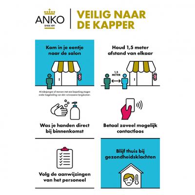 Veilig naar de kapper